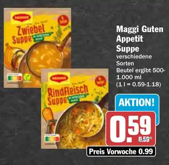AEZ Maggi Guten Appetit Suppe 500-1.000 ml Angebot