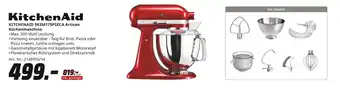 MediaMarkt KitchenAid Küchenmaschine 5KSM175PSECA Artisan Angebot