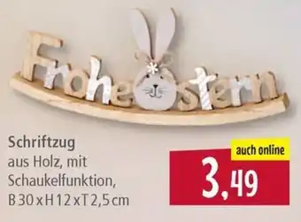 Pfennigpfeiffer Schriftzug Angebot