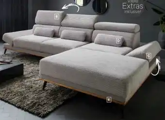 Kabs Polsterwelt Ecksofa Irida Angebot