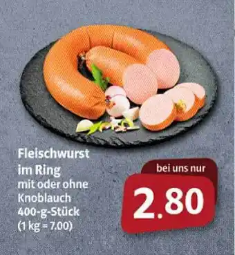 Markant Markt Fleischwurst im Ring Angebot