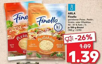 Kaufland Arla Finello 150g Beutel Angebot