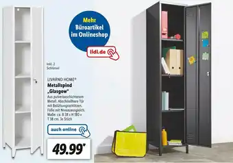 Lidl Livarno home metallspind „glasgow“ Angebot