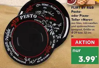 Kaufland Flirty By R&b Pasta Oder Pizza Teller >Nero< Angebot