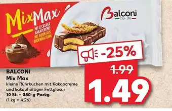 Kaufland Balconi Mix Max 350g Angebot