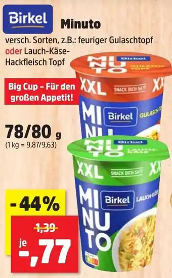 Thomas Philipps Birkel Minuto 78/80 g Angebot