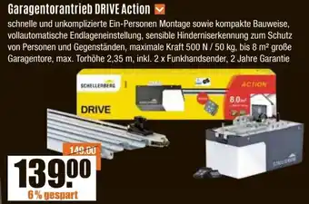 V Baumarkt SCHELLENBERG Garagentorantrieb DRIVE Action Angebot