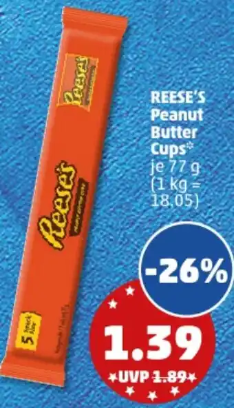 PENNY REESE'S Peanut Butter Cups 77 g Angebot