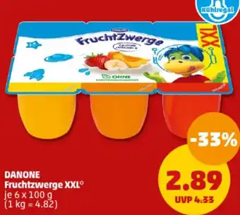 PENNY DANONE Fruchtzwerge XXL 6 x 100 g Angebot