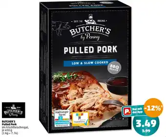 PENNY BUTCHER'S Pulled Pork 450 g Angebot