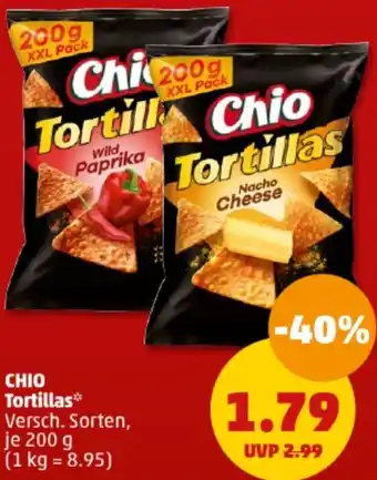 PENNY CHIO Tortillas 200 g Angebot