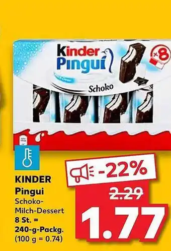 Kaufland Kinder Pingui 240g Angebot