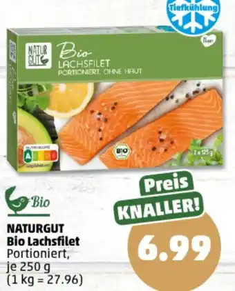 PENNY NATURGUT Bio Lachsfilet 250 g Angebot