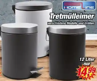 Posten Börse Homeline Tretmülleimer 12 Liter Angebot