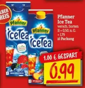 NP Discount Pfanner Ice Tea versch. Sorten 2L Angebot