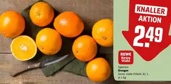 REWE Orangen 1 kg Angebot