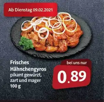 Markant Markt Frisches Hähnchengyros Angebot