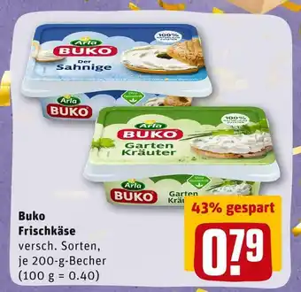 REWE Buko frischkäse Angebot