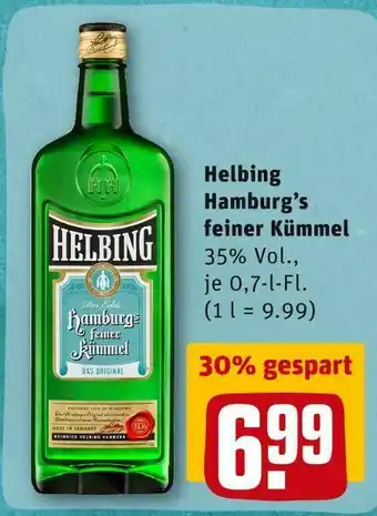 REWE Helbing hamburg’s feiner kümmel Angebot