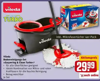 REWE Vileda bodenreinigungs-set »easywring & clean turbo« Angebot