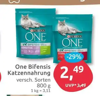 Budni One bifensis katzennahrung Angebot