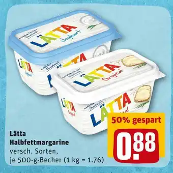 REWE Lätta halbfettmargarine Angebot