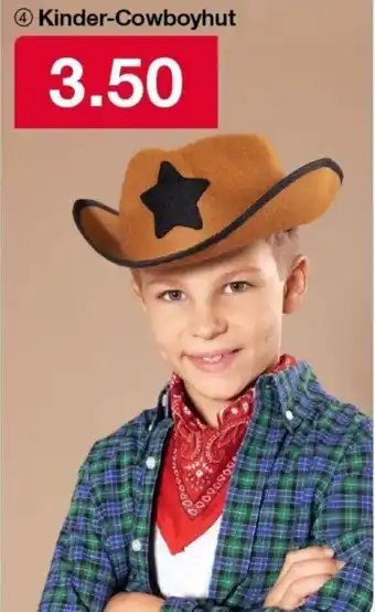 Woolworth Kinder-Cowboyhut Angebot