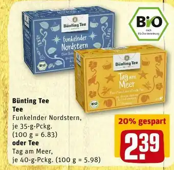 REWE Bünting tee tee Angebot