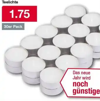 Woolworth Teelichte 30er Pack Angebot