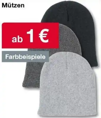 Woolworth Mützen Angebot