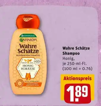 REWE Wahre schätze shampooshampoo Angebot