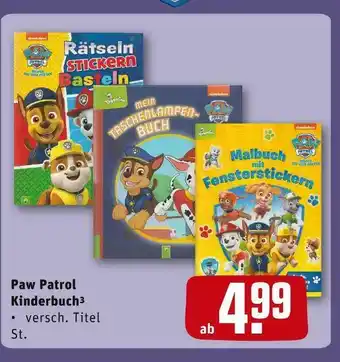 REWE Paw patrol kinderbuch Angebot