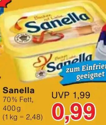 Wiglo Wunderland Sanella 400 g Angebot