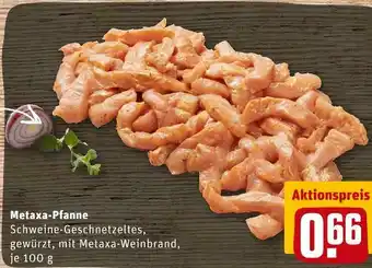 REWE Metaxapfanne Angebot