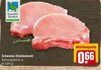 REWE Schweinestielkotelett Angebot