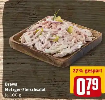 REWE Drews metzger-fleischsalat Angebot