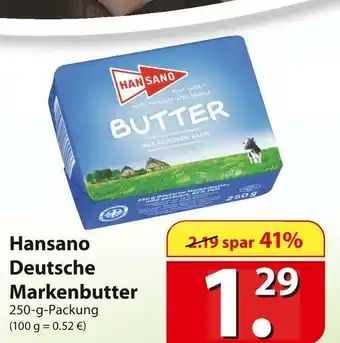 Famila Nord Ost Hansano markenbutter Angebot