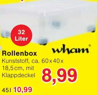 Wiglo Wunderland wham Rollenbox 32 Liter Angebot