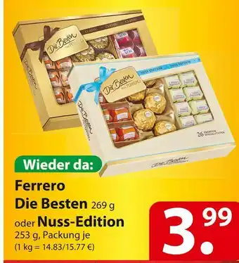 Famila Nord Ost Ferrero die besten oder nuss-edition Angebot