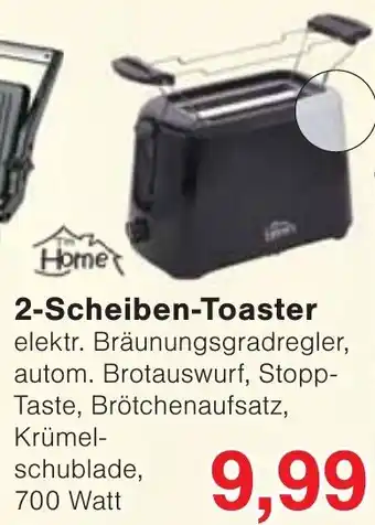 Wiglo Wunderland Tim Home 2-Scheiben Toaster Angebot