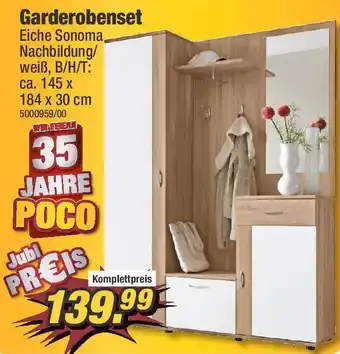 Poco Garderobenset Angebot