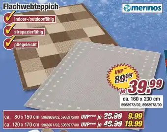 Poco Merinos Flachwebteppich Angebot