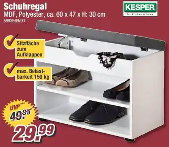 Poco KESPER Schuhregal Angebot