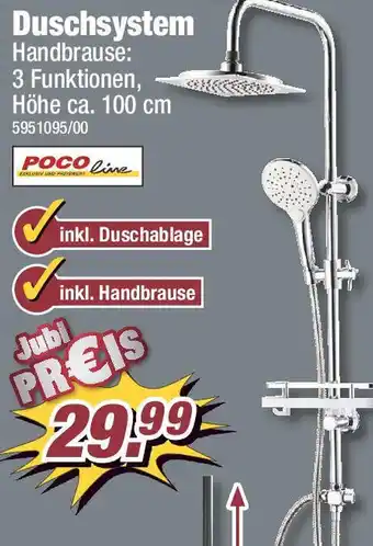 Poco POCOline Duschsystem Angebot