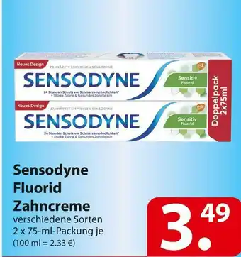 Famila Nord Ost Sensodyne fluorid zahncreme Angebot