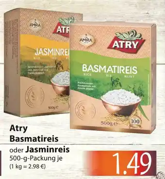 Famila Nord Ost Atry basmatireis oder jasminreis Angebot