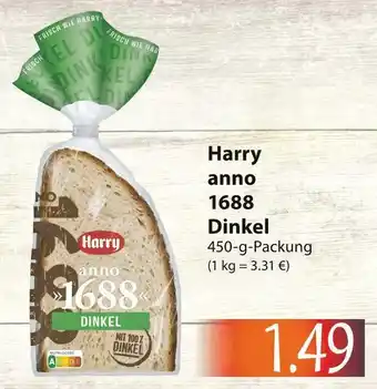 Famila Nord Ost Harry anno 1688 dinkel Angebot