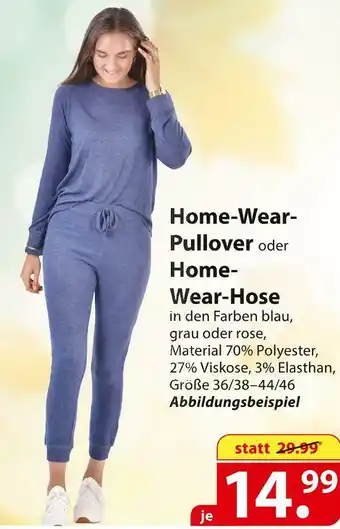 Famila Nord Ost Home-wear- pullover oder home- wear-hose Angebot