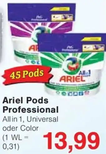 Jawoll Ariel Pods Professional 45 Pods Angebot