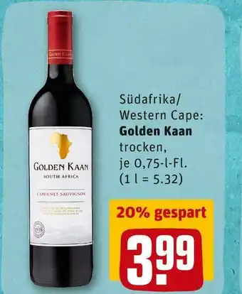 REWE Golden kaan rotwein Angebot